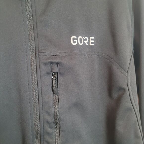 Gorewear Men's Windstopper Jacket Black Trail Cycling Outdoor Pockets Size XL - Picture 3 of 14